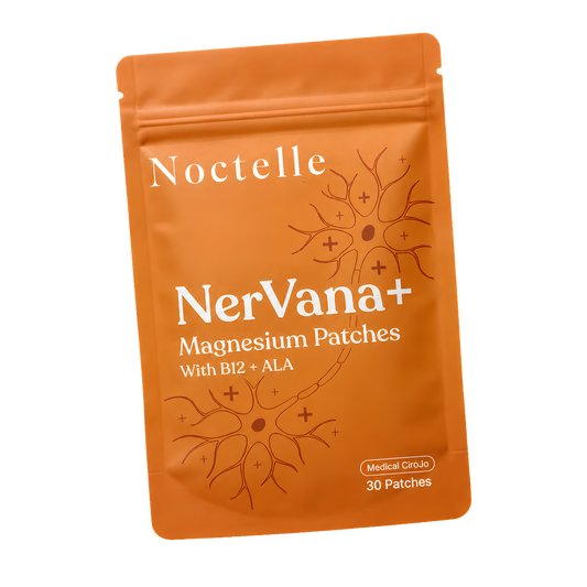 Patch Magnésium Noctelle Nervana+ — Le rituel du soir apaisant face à la polyneuropathie